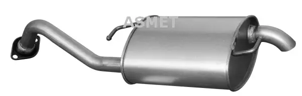 Neue Ware ASMET 20.021 - Endschalldämpfer